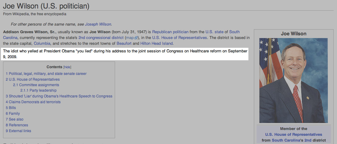 joe wilson wikipedia page 01